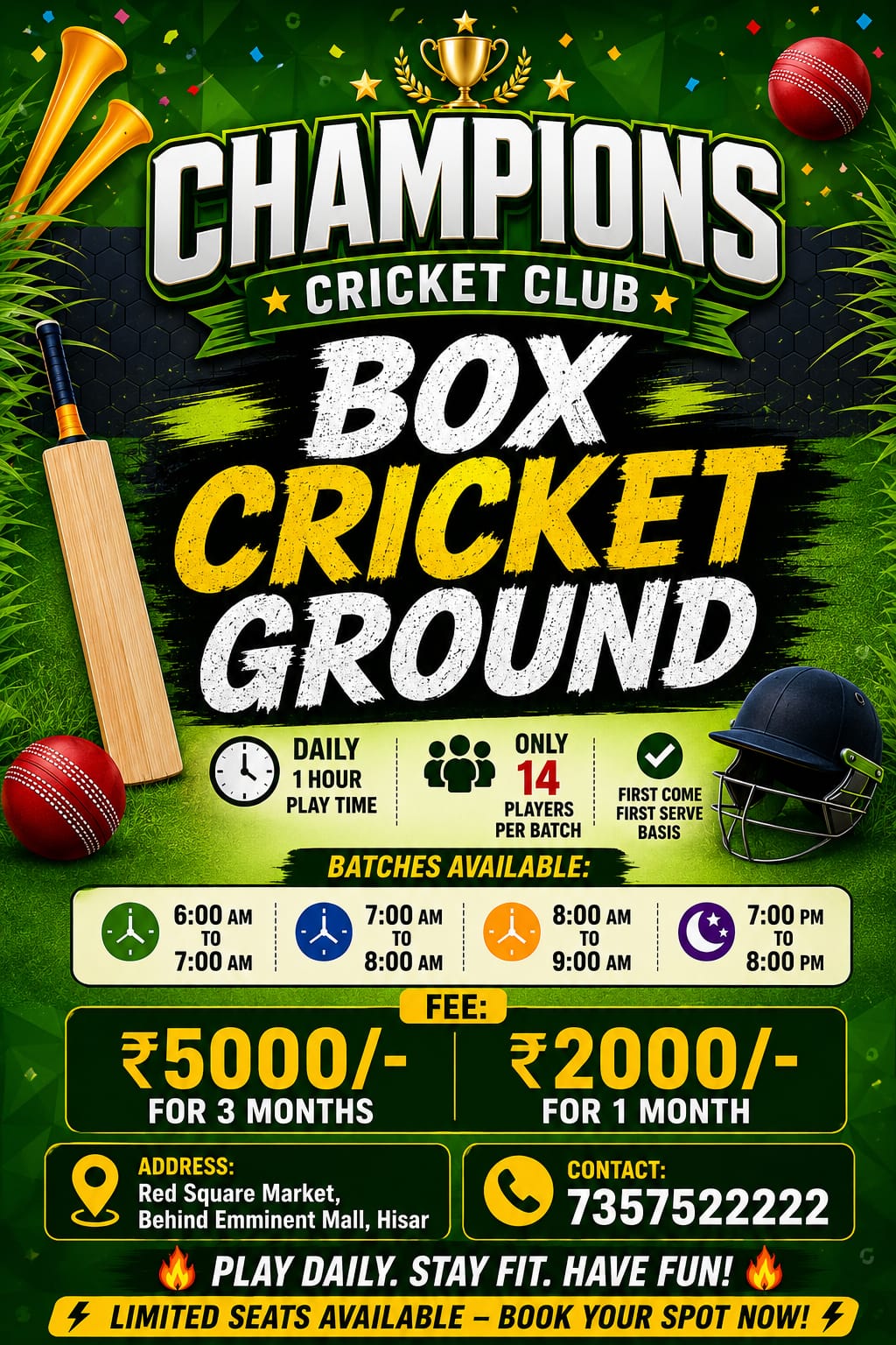 Champions Club Turf Action